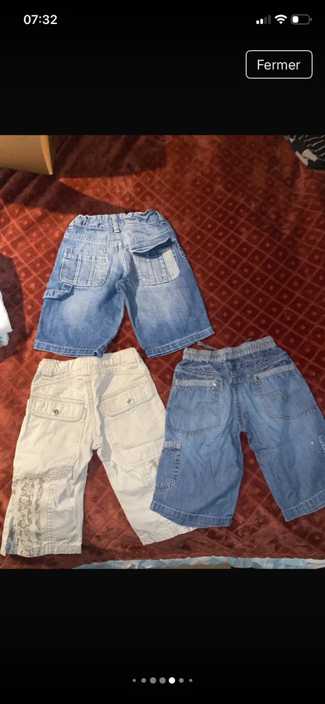 Lot de 3 bermudas 4 ans – photo 2